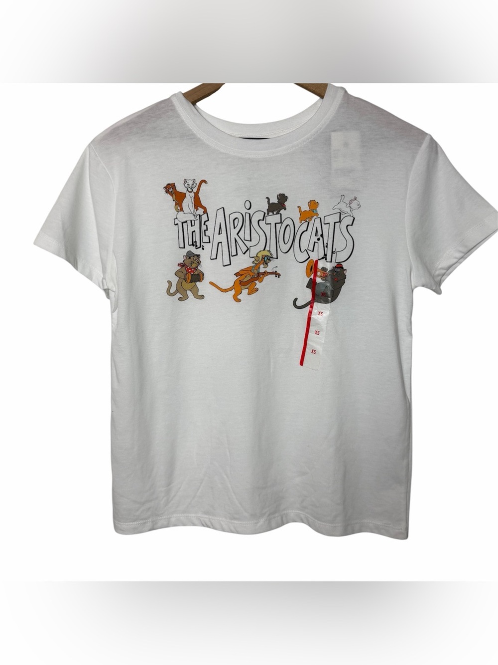 Disney Aristocats Graphic Tee XS NWT